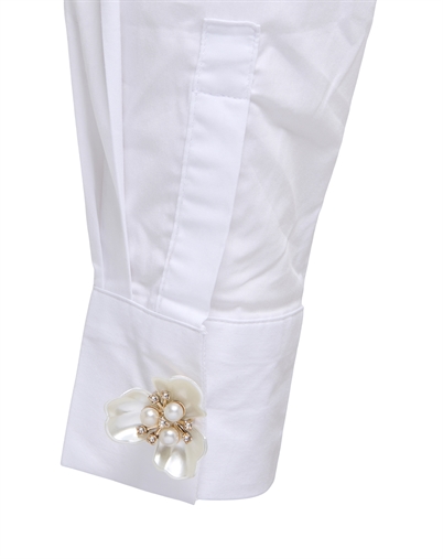 Only - ONLAvery Button Covers Accesories - Gold Colour/Big Flower